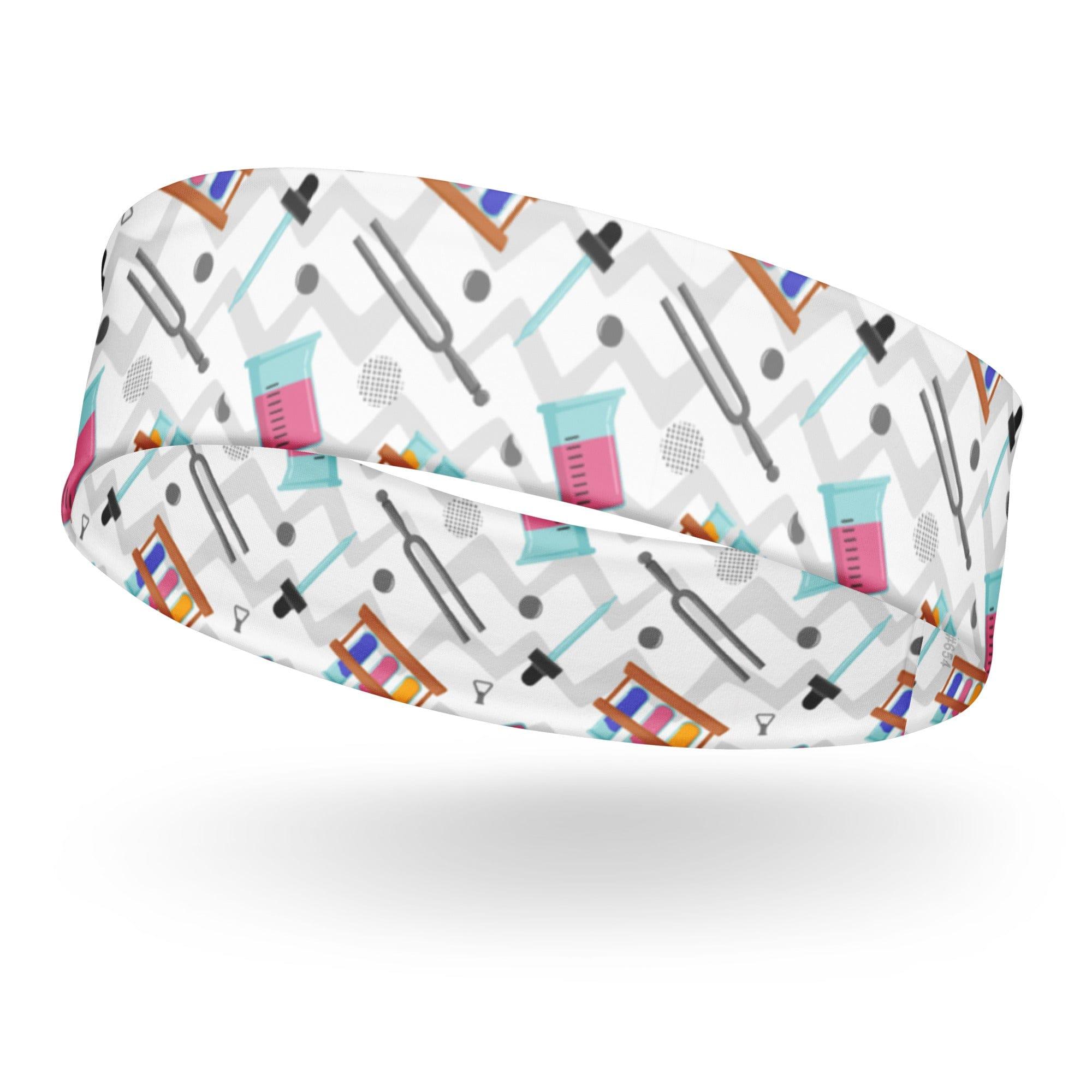 White Lab Science Quick Dry Headband - Topkoalatee - Headbands 