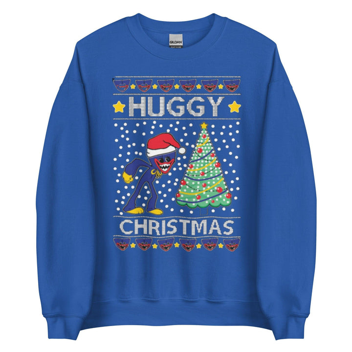 Wuggy Christmas Top Koala Crewneck Heavy Blend Christmas Sweater - TopKoalaTee