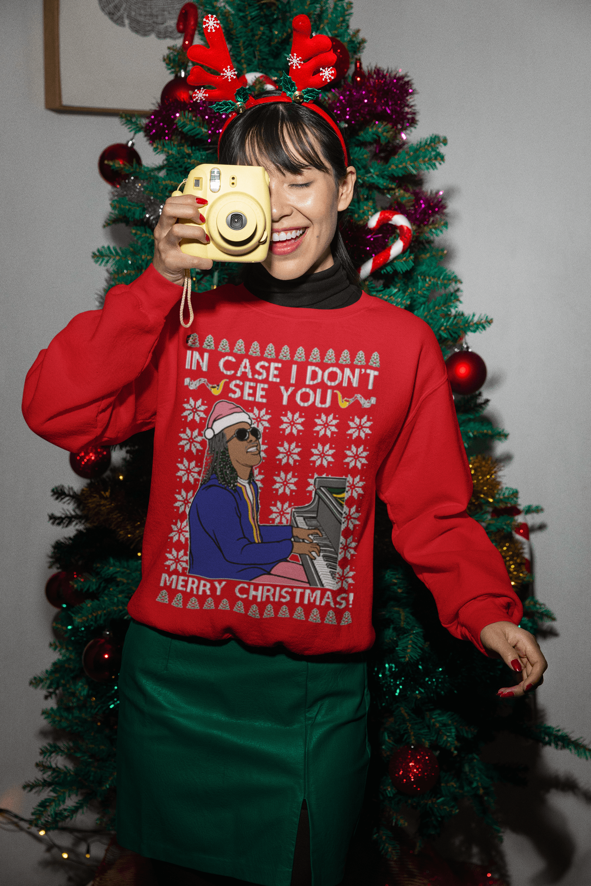 In Case I Don't See You Merry Christmas Ugly Christmas Sweater Top Koala Tee - TopKoalaTee